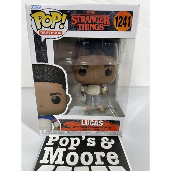 Funko Pops! Stranger Things: Lucas 1241  Vinyl Figure Brand New - Picture 2 of 7
